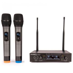 KAM KWM1932 UHF Twin Dual Radio Wireless Microphone System