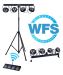 KAM Power Party Bar WFS LED Flood Lighting Band DJ Stand & Wireless FootSwitch