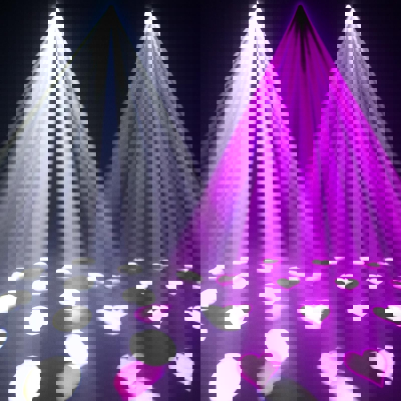 2x Equinox Helix XP 150W Gobo Flower White with Bag